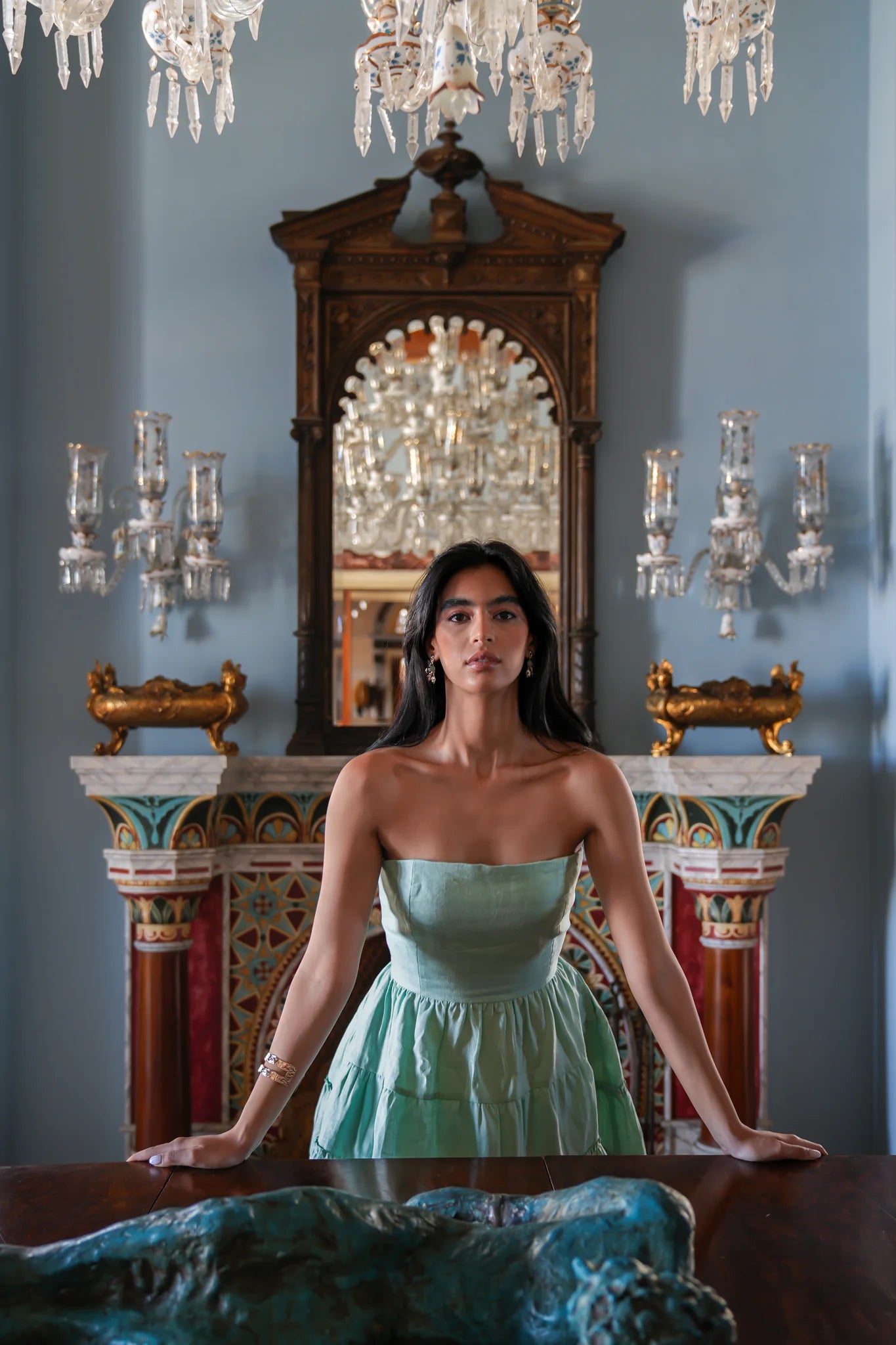 Darine Mint Dress